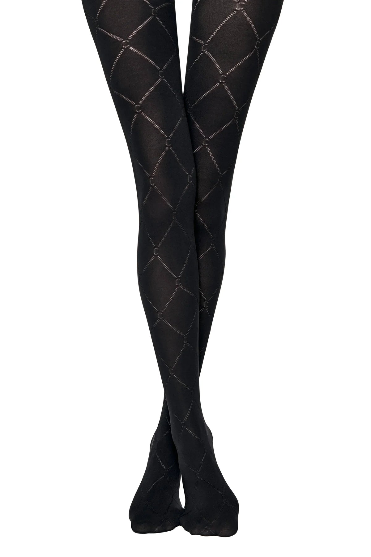 Conte History 50 Den - Fantasy Women's Tights with Diamonds (22S-136SP)